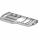 Mopar 68272036AB Frame Rear Seat Cushion