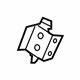 Mopar 68263056AA Reinforcement Striker Assembly