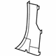 Mopar 1EB80HL1AA Molding C Pillar Upper, Passenger Side