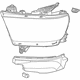 Mopar 68316088AH Headlamp