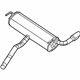 Mopar 68238698AA Muffler And Tailpipe Exhaust