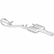 Mopar 68271453AA Muffler And Tailpipe Exhaust with Tip, Not Serviced Separate