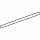 Mopar 55112378AF Weatherstrip Rear Door Belt Outer