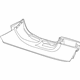 Mopar 1UP56DX9AA Console Floor Front