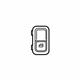 Mopar 68268251AB Switch And Bezel Front Door