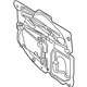 Mopar 68320668AA Water Shield Rear Door