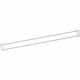 Mopar 1DT12TZZAC Cladding Sill, Passenger Side