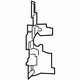 Mopar 52014504AB Shield Radiator