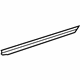 Mopar 55360950AC Weatherstrip Front Door Belt Inner