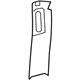 Mopar 6TS88TX7AB Molding B Pillar Upper, Inner Passenger Side