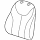 Mopar 68083597AA Foam Seat Back