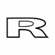 Mopar 68245542AB Nameplate Tailgate R