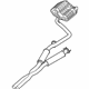Mopar 53010368AA Muffler And Resonator Exhaust Includes Tip And Clamp