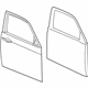 Mopar 68127960AA Door Front