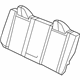 Mopar 1FU781D5AA Seat Back Rear
