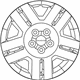 Mopar 1TQ14PAKAA Cover Wheel