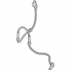 Mopar 68404744AA Sensor Anti-Lock Brakes, Front