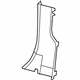 Mopar 1EB80DX9AA Molding C Pillar Lower