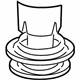 Mopar 68068542AA Isolator Spring Lower
