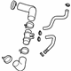 Mopar 68359796AE Hose Radiator Outlet