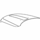 Mopar 55369453AE Panel Hood, Front