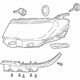 Mopar 55112714AF Headlamp