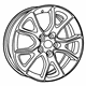 Mopar 1VH41AAAAC Wheel Aluminum