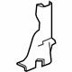 Mopar 5KP71XDVAC Molding B Pillar 2-Door Lower