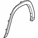 Mopar 5YL28TZZAD Molding Wheel Opening Flare Rear, Center Passenger Side