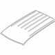 Mopar 68170997AB Panel Roof Without Sunroof Requires Header & Hinge Shims