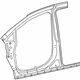 Mopar 68318120AE Panel Bodyside Aperture Outer Front