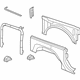 Mopar 68003228AF Panel Bodyside Aperture Rear Complete