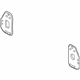Mopar 68246342AA Plate Front Siderail