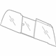 Mopar 68054780AB Glass Backlite Sliding Glass