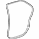 Mopar 68039976AG Weatherstrip Rear Door Mounted
