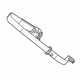 Mopar 6EJ58DX9AB Belt And Retractor 2ND Row Seat Center