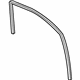 Mopar 55112366AH Seal Glass Running Front