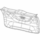 Mopar 5UN06DX9AC Panel Liftgate Trim Lower