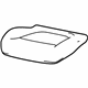 Mopar 6GA99LR5AB Cover Front Seat Cushion