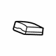 Mopar 5KJ841DVAA Seat Belt Buckle Half
