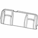 Mopar 6NU18BD3AB Cover Rear Seat Back