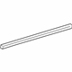 Mopar 55112372AI Weatherstrip Rear Door Belt Inner