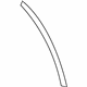 Mopar 1BE00RXFAA Applique D Pillar