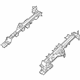 Mopar 68259271AA Rail Rear, Driver Side