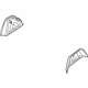 Mopar 68259344AA Wheelhouse Rear Inner