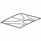 Mopar 68278796AA Panel Sunroof Front Panel