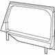 Mopar 5SQ86SX9AA Window Half Door