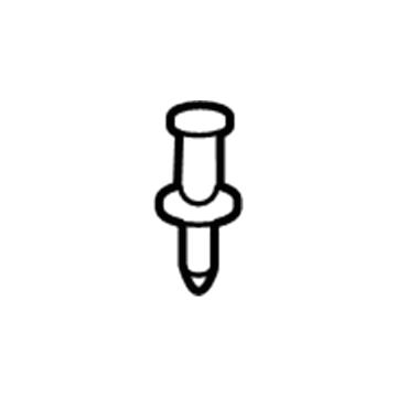 Jeep 5116530AA Upper Molding Pin
