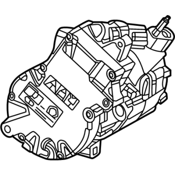 Jeep Wrangler A/C Compressor - 68376684AE