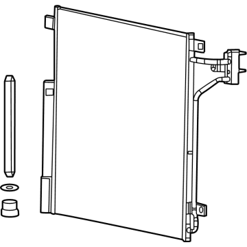 Jeep A/C Condenser - 68377850AA